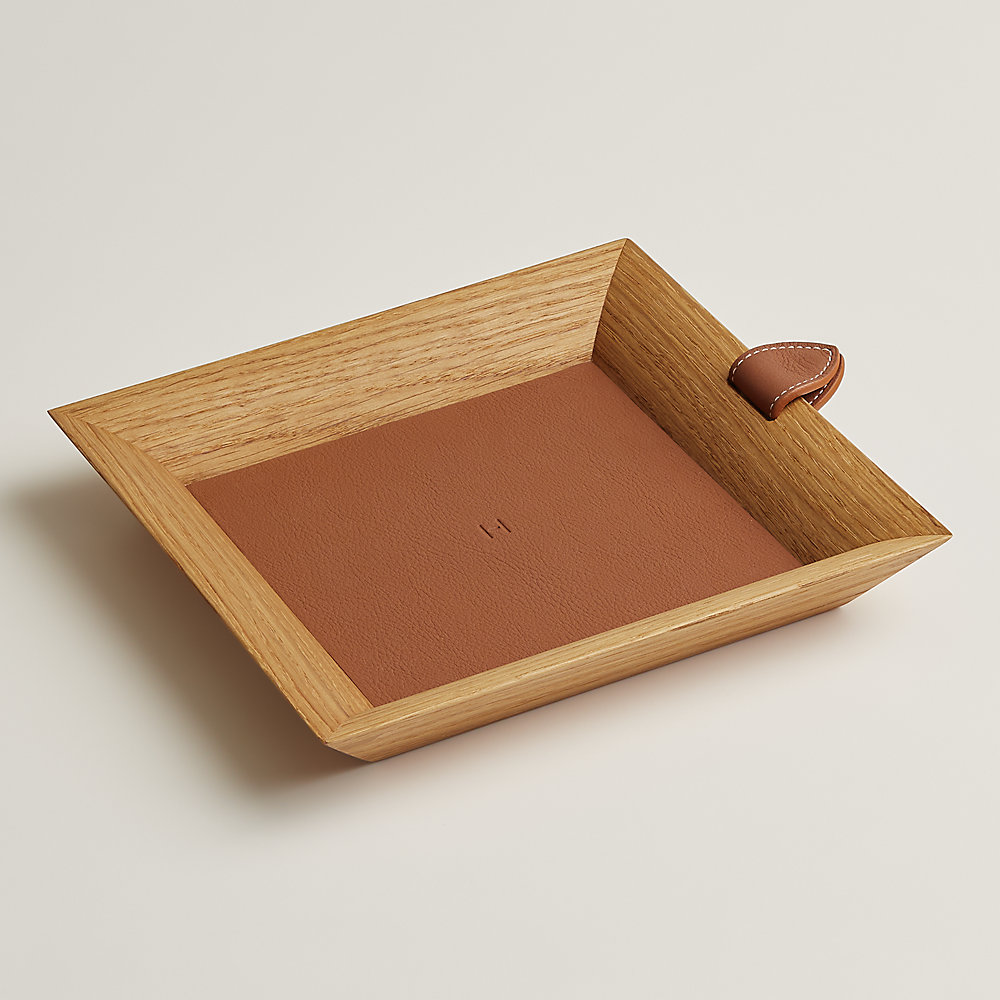 置物 HERMES Atrium方形置物盘，中号| Hermès - 爱马仕官网